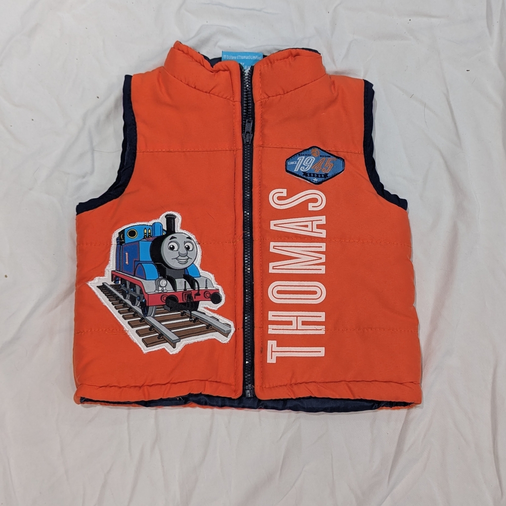 Thomas & Friends Navy Blue Puffer Vest